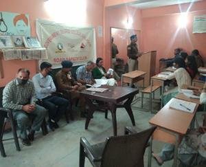 Information about the rules related to road safety given to the students under Road Safety Week