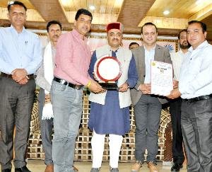 SMC honored for excellent work in Kunihar School