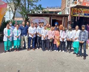 Maharishi Markandeshwar Hospital organized free medical camp
