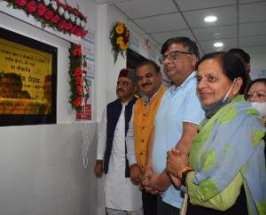 Dr. Saijal duly inaugurated CT Scan Machine in Regional Hospital Solan