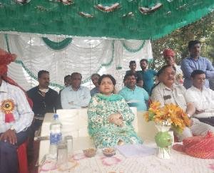 Sarveen Chaudhary inaugurated the Nerti Chhinj fair