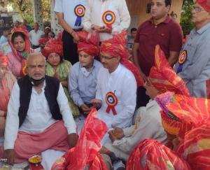 Saliana fair inaugurated with flag ceremony and drums