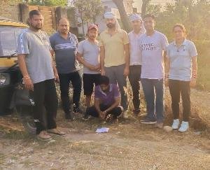 person arrested with 7.65 grams of chitta in Bhadroya