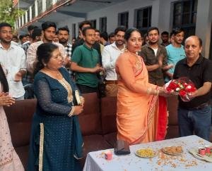 Farewell ceremony organized at New Boys Hostel of MCM DAV College