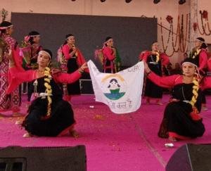 Rangoli won by Rihada Bhatta, Mahila Mandal