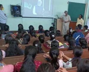tudents of Central Sanskrit University saw the discussion program on PM Modi exam