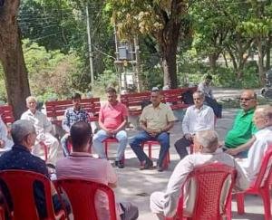 Monthly meeting of public welfare organization held under the chairmanship of Kuldeep Thakur