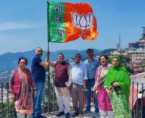 Jyoti Sen conducted public relations in Kasumpti, door-to-door reach, policies of the center and the state