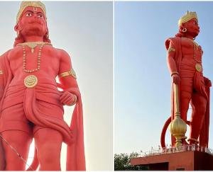 PM Narendra Modi unveils 108-feet statue of Hanuman in Gujarat's Morbi
