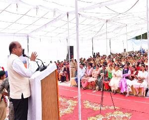   CM dedicates developmental projects of Rs. 13.08 crore in Shimla Rural Assembly Constituency