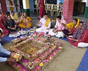 New session started with Yagya in Government Senior Secondary School, Jadli