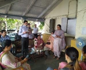 President and Vice President took oath in Shahpur Nagar Panchayat