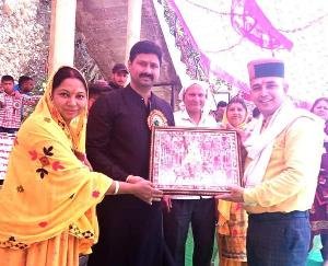 Sushil Kol arrived at Baba Bhaudi Siddha Bhandara