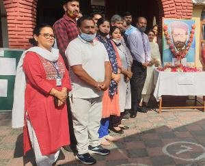  celebrated the 158th birth anniversary of Guru Dutt Vidyarthi