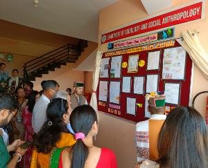 Central University Saptasindhu Campus Dehra Interdepartmental Wall Magazine Competition organized