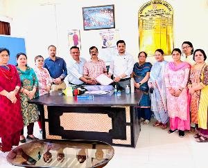 Jwalamukhi: Formation of College Professor Organization Unit in Jwalaji, Government College