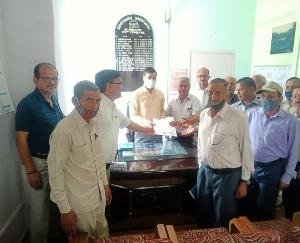 Memorandum handed over for the establishment of the college