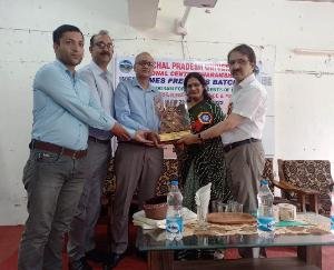 Induction program organized for newcomer students in various courses