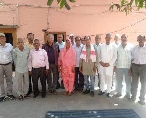 Des Raj Badialya got the command of All India Ex-Para Military Forces Welfare Association