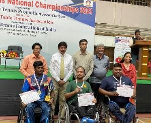 Piyush Sharma won bronze medal for the state for the second time