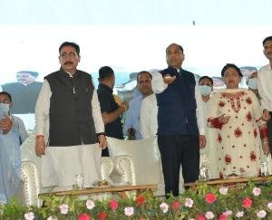 CM laid foundation stones worth crores