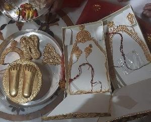 rained gold in two days at the court of Mother Jwalamukhi