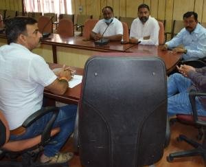 meeting was held regarding fodder management in Hada Kundi Gau Sanctuary.