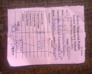  Illegal annual charge case came to the fore in Indra Memorial School Basool