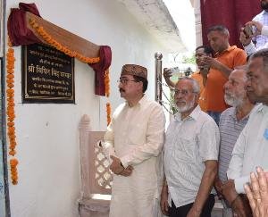 Memorial will be built in memory of those who contributed for the society: Parmar