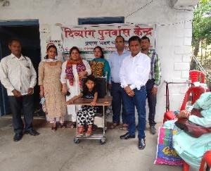 Walkers and CP chairs distributed to the differently-abled