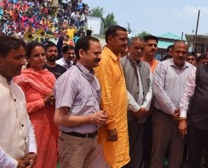 CM inaugurates Electricity Section and Primary Health Center at Saroa