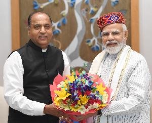CM calls on PM in New Delhi