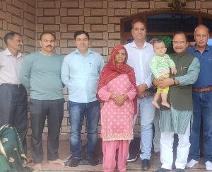 Jairam Sarkar will fulfill every aspect of the request of the martyr Rakesh family - Trilok Kapoor