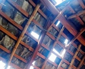  Kangra: Tree fell on house due to storm in Samela, slate broken and cracks in new rooms