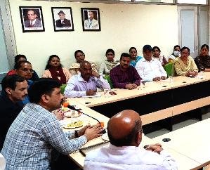  Vice President of Nauni University visited Neri College