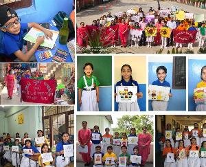 Children of Bhadoli school took out awareness rally on Anti-Terrorism Day