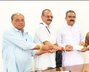  Delegation of VHP Dehra met Minister Bikram Singh Thakur