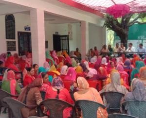 Organizing Social Audit Gram Sabha in Panchayat Kholi