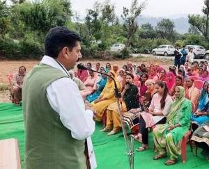 Nurpur: The picture of Nurpur will change due to the construction of Finna Singh canal and check dam - Rakesh Pathania