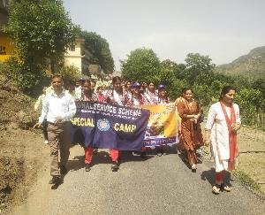 Tobacco Prohibition Day celebrated under the chairmanship of the principal in the school