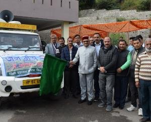 डॉ. सैजल ने किया जनमंच प्रचार वाहन को रवाना