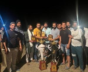 pathankot won the final and named the cup