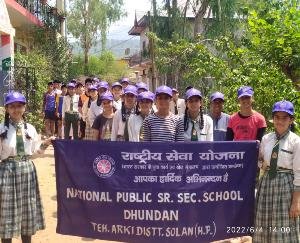  School students took out rally dedicated to Environment Day