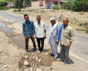 people are craving every drop of water, while the wasted water flowing on the roads