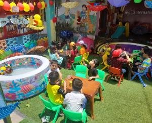 Summer crush party organized in International School