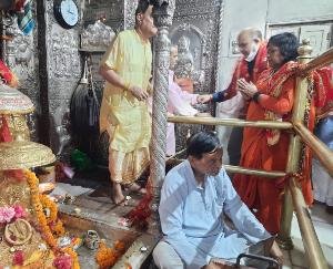 Union Minister of State Sadhvi Niranjan Jyoti arrived on a three-day visit to Kangra