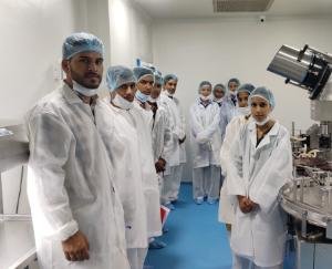 30 students of LR Institute of Pharmacy visited pharma companies