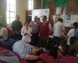 परवाणू में रक्तदान शिविर का आयोजन