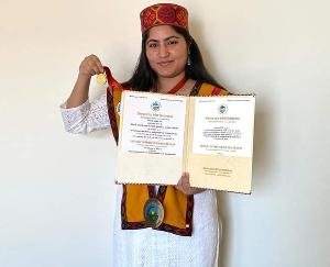  Dipanshi Awasthi got gold medal
