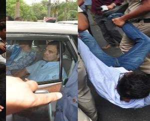 Congress workers ruckus amid ED's interrogation of Rahul Gandhi, police entered Congress office